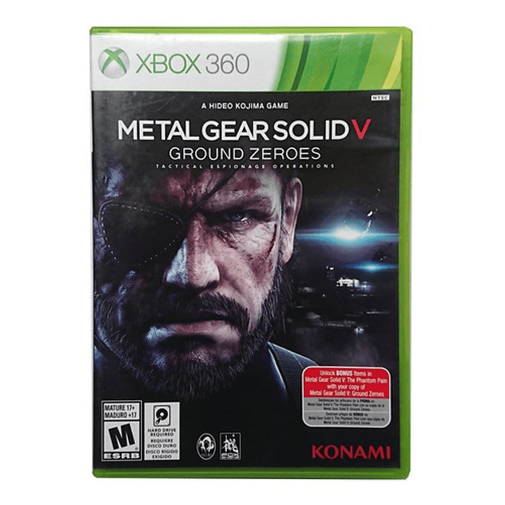 Metal Gear Ground Zeroes Xbox 360 1