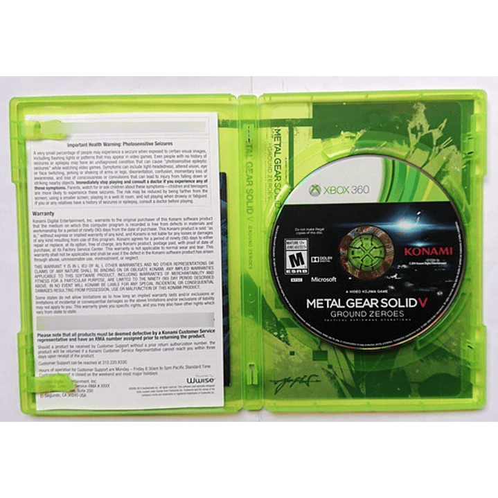 Metal Gear Ground Zeroes Xbox 360 2