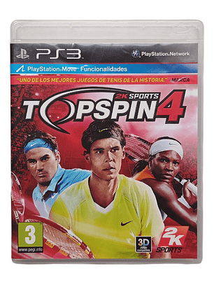 Top Spin 4 Ps3