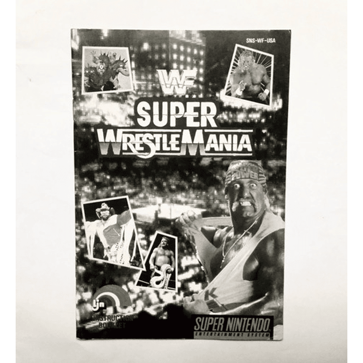 Manual Super Wrestlemania Snes 1