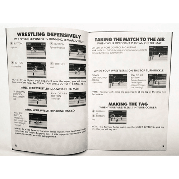Manual Super Wrestlemania Snes 2