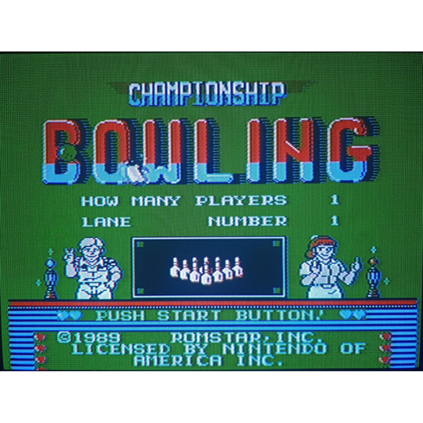 Championship Bowling Nes 4