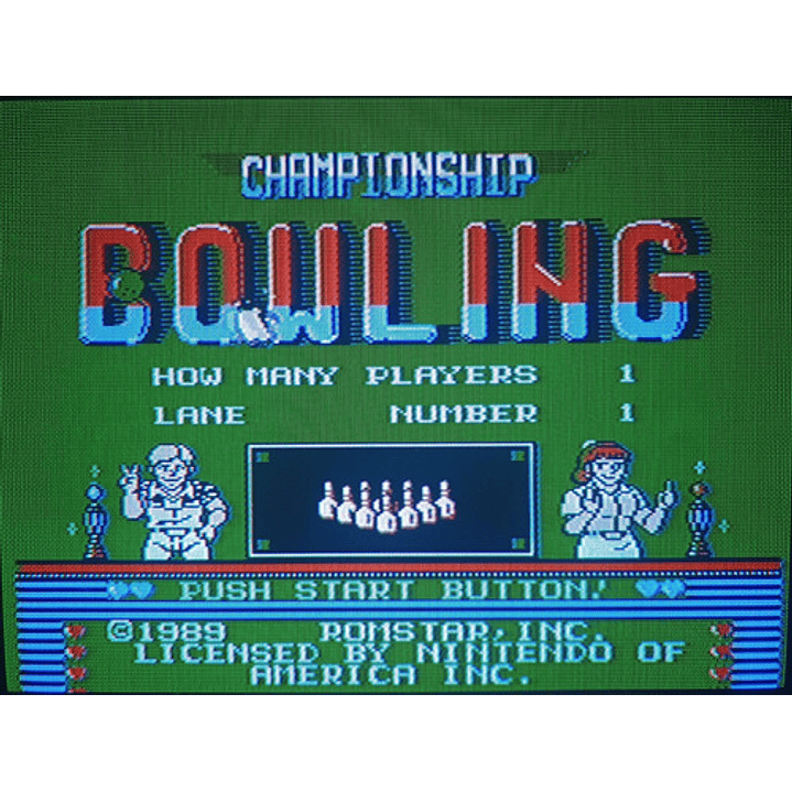 Championship Bowling Nes 4