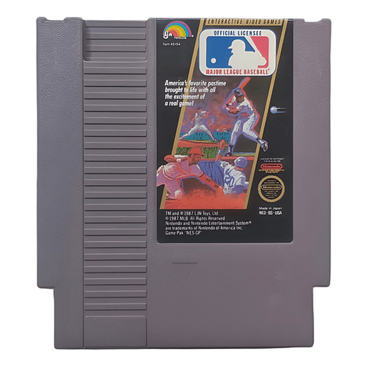 Major League Baseball Nes 1