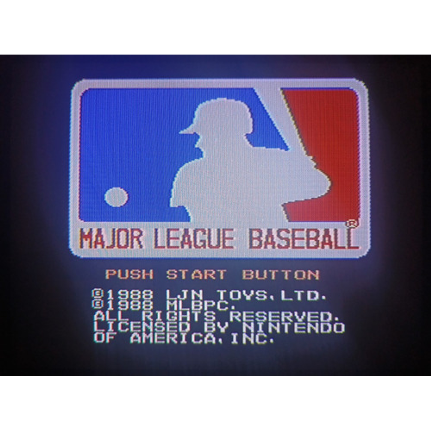 Major League Baseball Nes 3