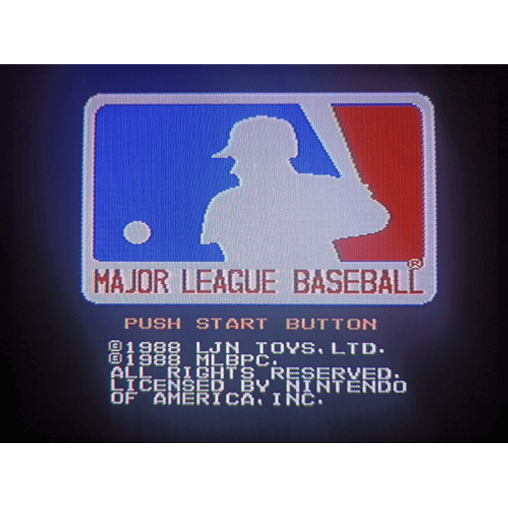 Major League Baseball Nes 3