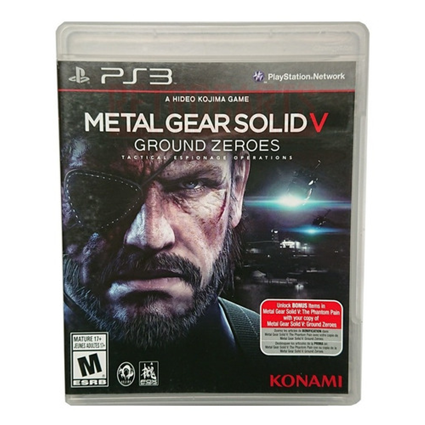 Meta Gear Solid V Ground Zeroes Playstation Ps3 1
