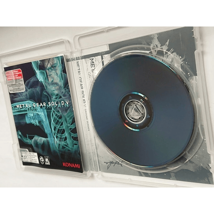 Meta Gear Solid V Ground Zeroes Playstation Ps3 3