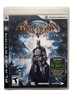 Batman Arkham Asylum  Ps3