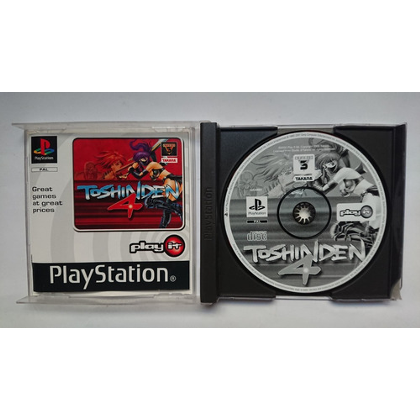 Battle Arena To Shin Den 4 Playstation Ps1 Pal 2