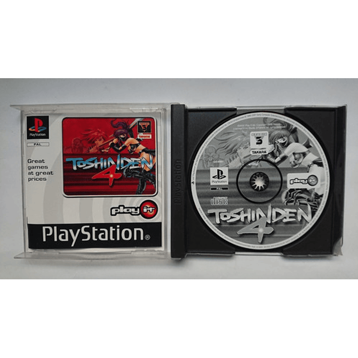 Battle Arena To Shin Den 4 Playstation Ps1 Pal 2