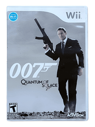 Quantum Of The Solace 007 Wii