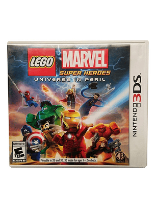  Lego Marvel Universe At Peril 3ds 2ds