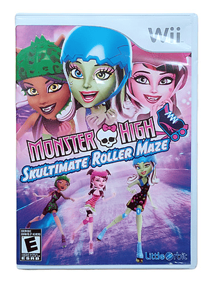 Monster High Skulltimate Roller Maze Wii