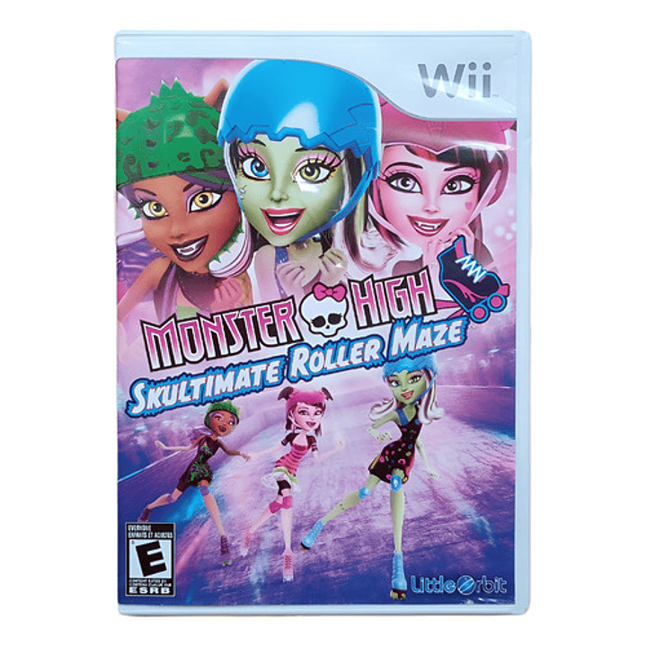 Monster High Skulltimate Roller Maze Wii 1