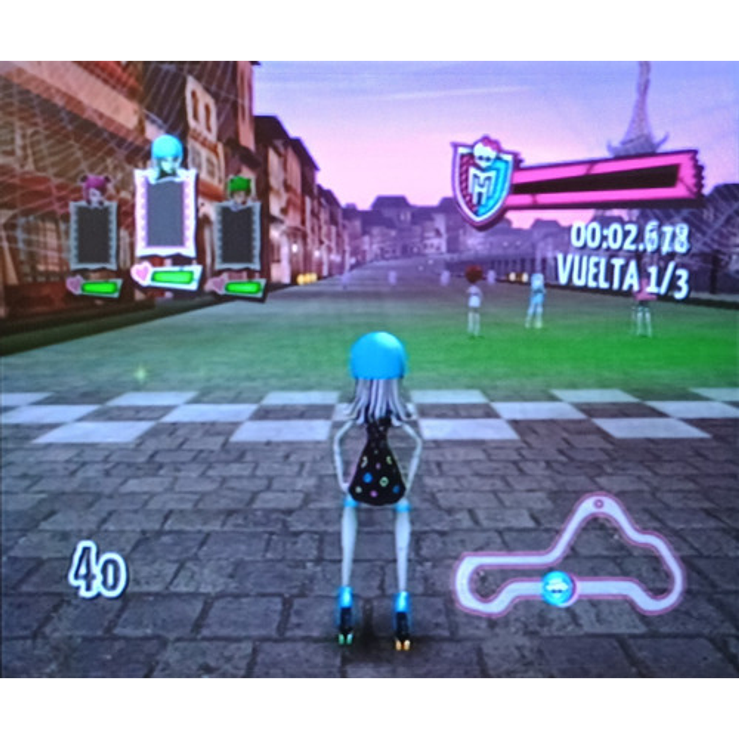 Monster High Skulltimate Roller Maze Wii 6