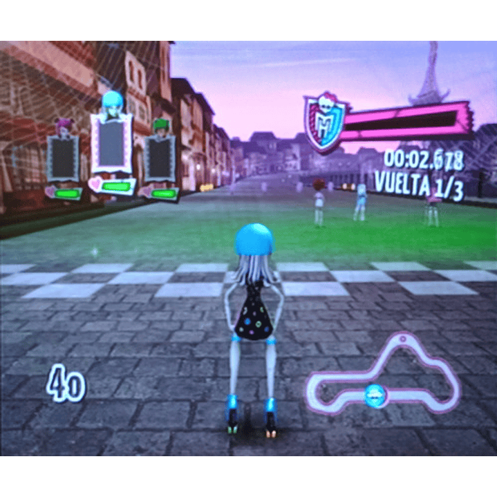 Monster High Skulltimate Roller Maze Wii 6