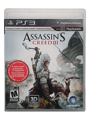 Assassin Creed 3 Ps3