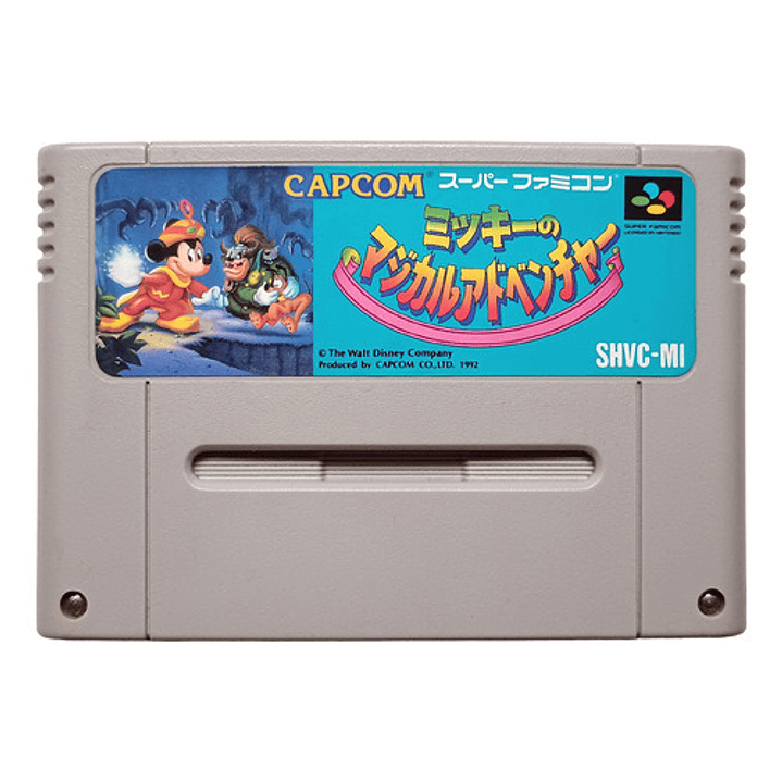 Mickey Mouse Magical Quest Super Nintendo Snes Jap 1