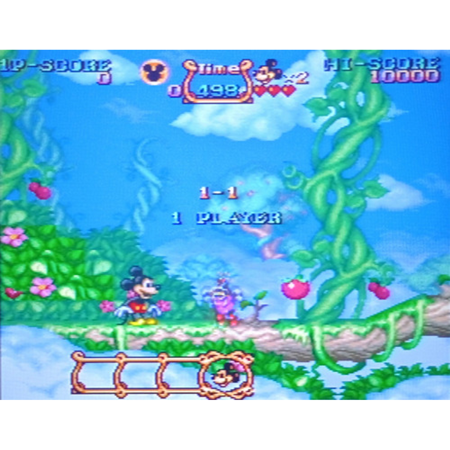 Mickey Mouse Magical Quest Super Nintendo Snes Jap 2