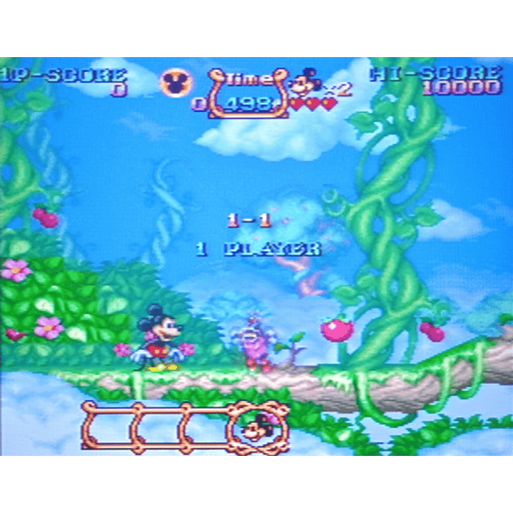 Mickey Mouse Magical Quest Super Nintendo Snes Jap 2