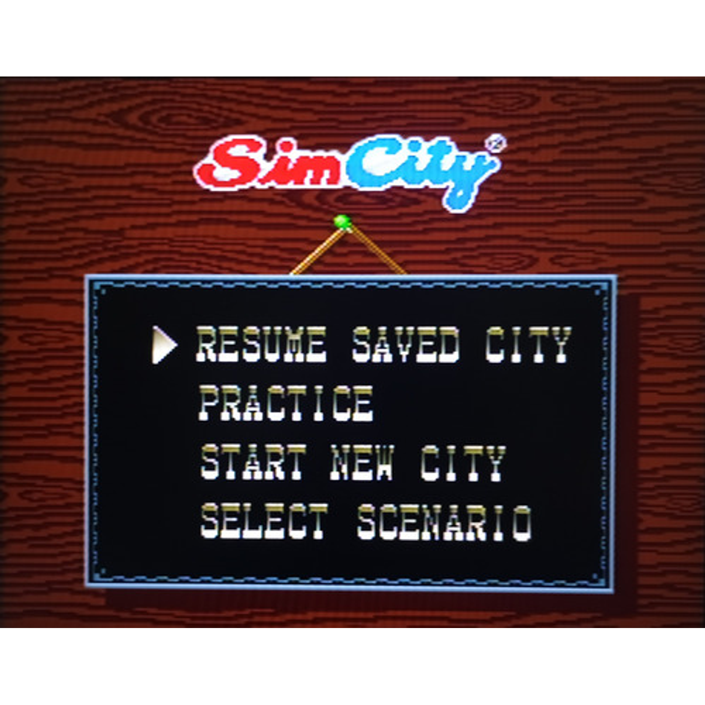 Sim City Snes 3