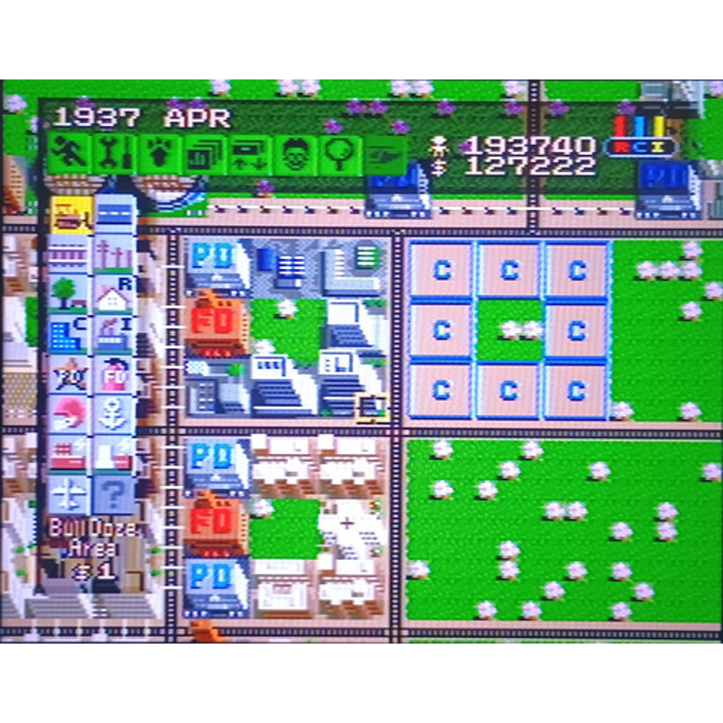 Sim City Snes 4