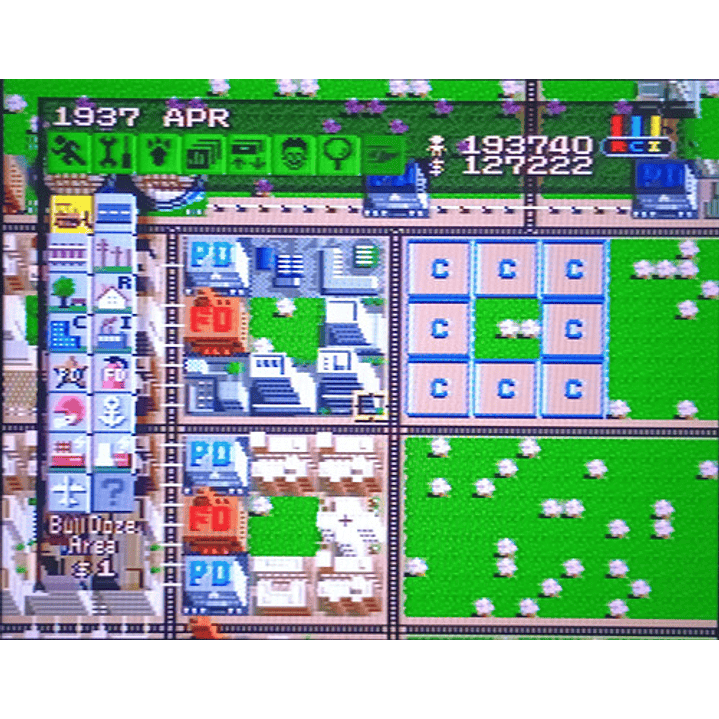 Sim City Snes 4