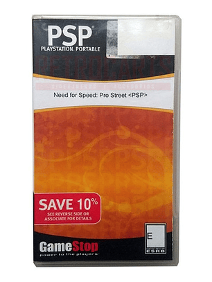 Need For Speed Pro Street Psp