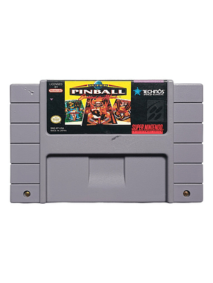 Super Pinball Behind The Mask Snes