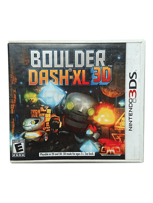 Boulder Dash Xl 2ds 3ds