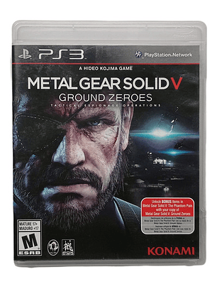 Metal Gear Solid 5: Ground Zeroes Ps3