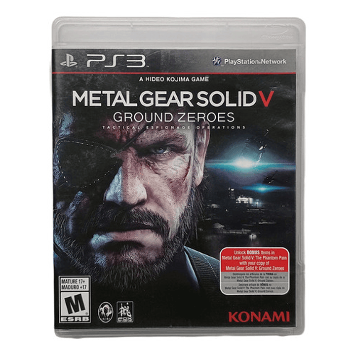 Metal Gear Solid 5: Ground Zeroes Ps3 1