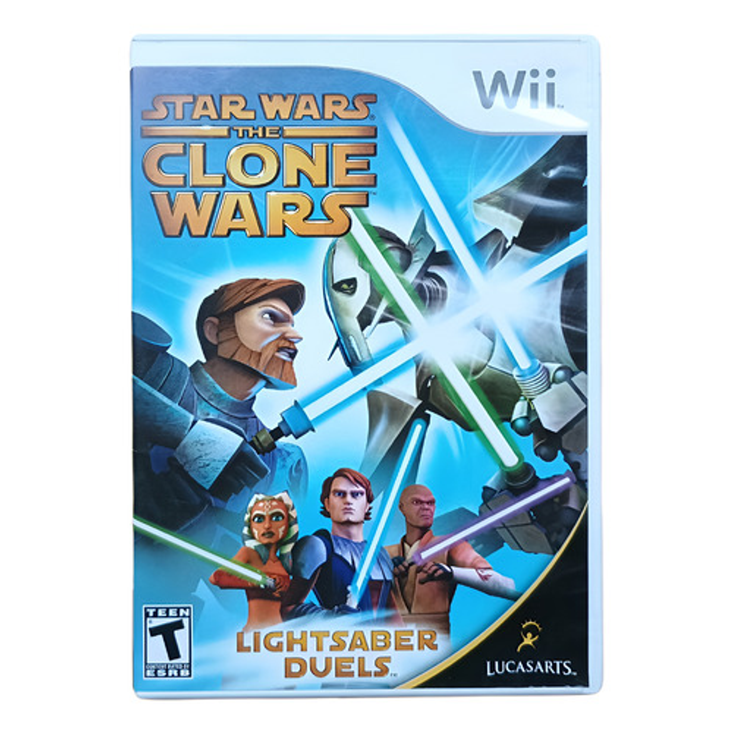 Star Wars Clone Wars Light Saber Duels Wii 1