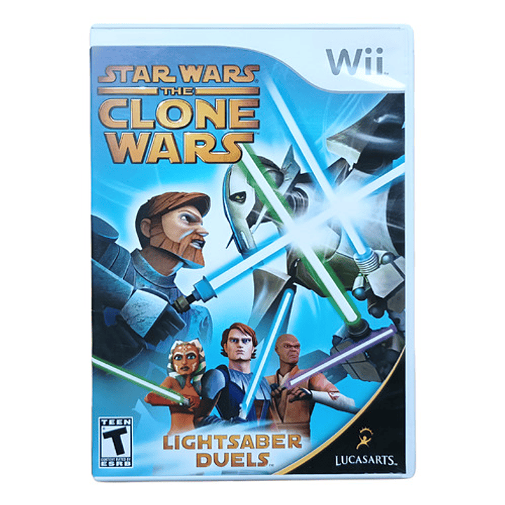 Star Wars Clone Wars Light Saber Duels Wii 1