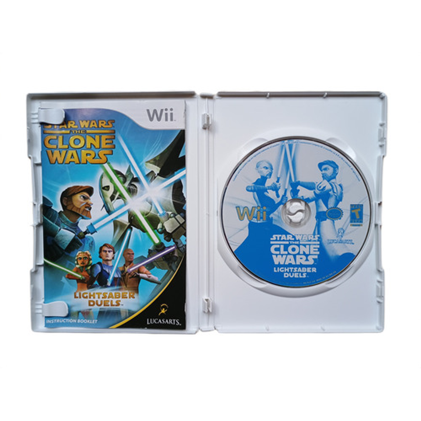 Star Wars Clone Wars Light Saber Duels Wii 2