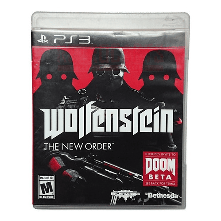 Wolfestein The New Order Playstation Ps3 1