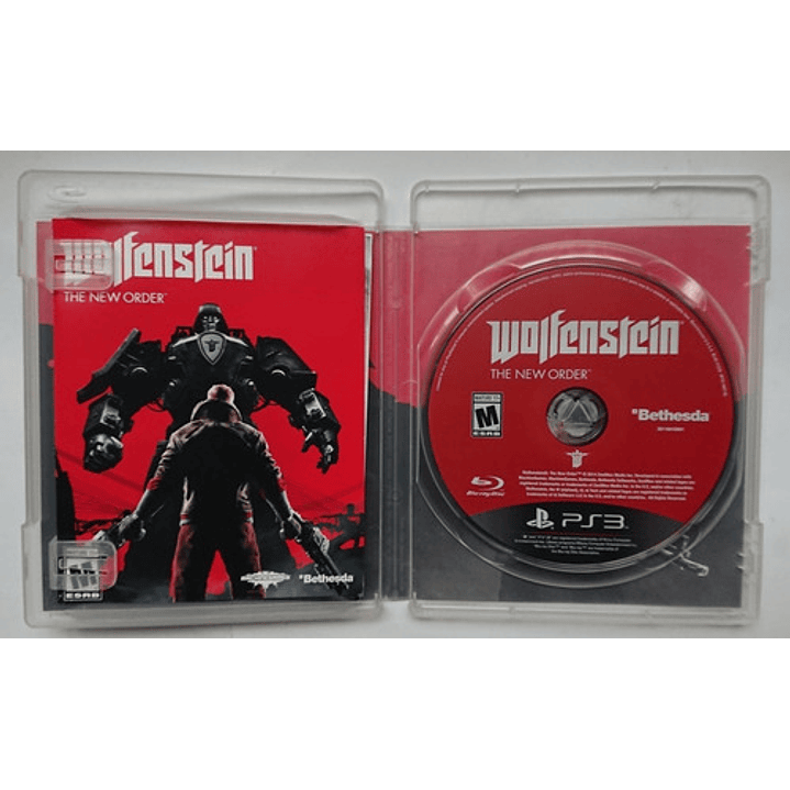 Wolfestein The New Order Playstation Ps3 2
