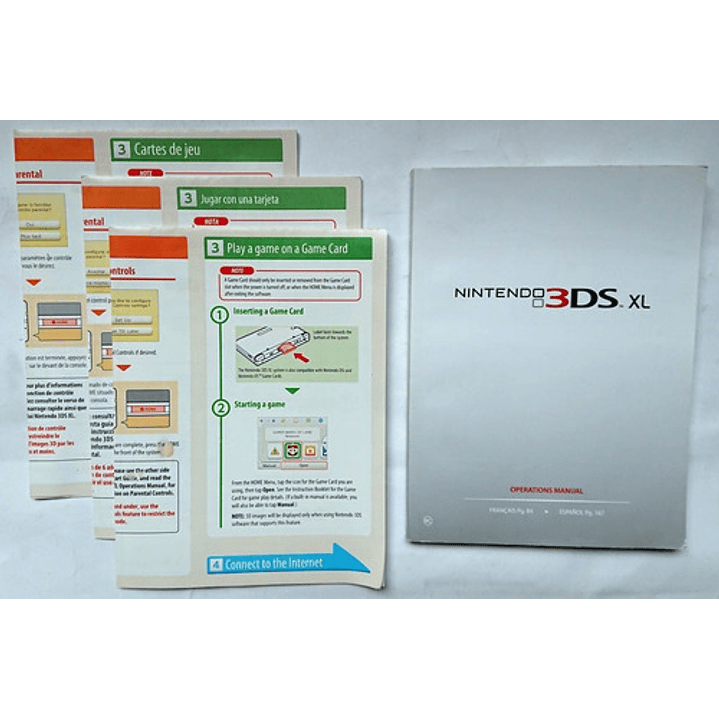 Manual Nintendo 3ds Xl
