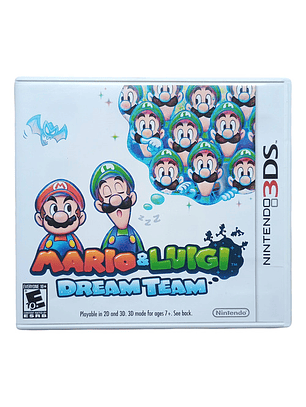 Mario Luigi Dream Team 2ds 3ds