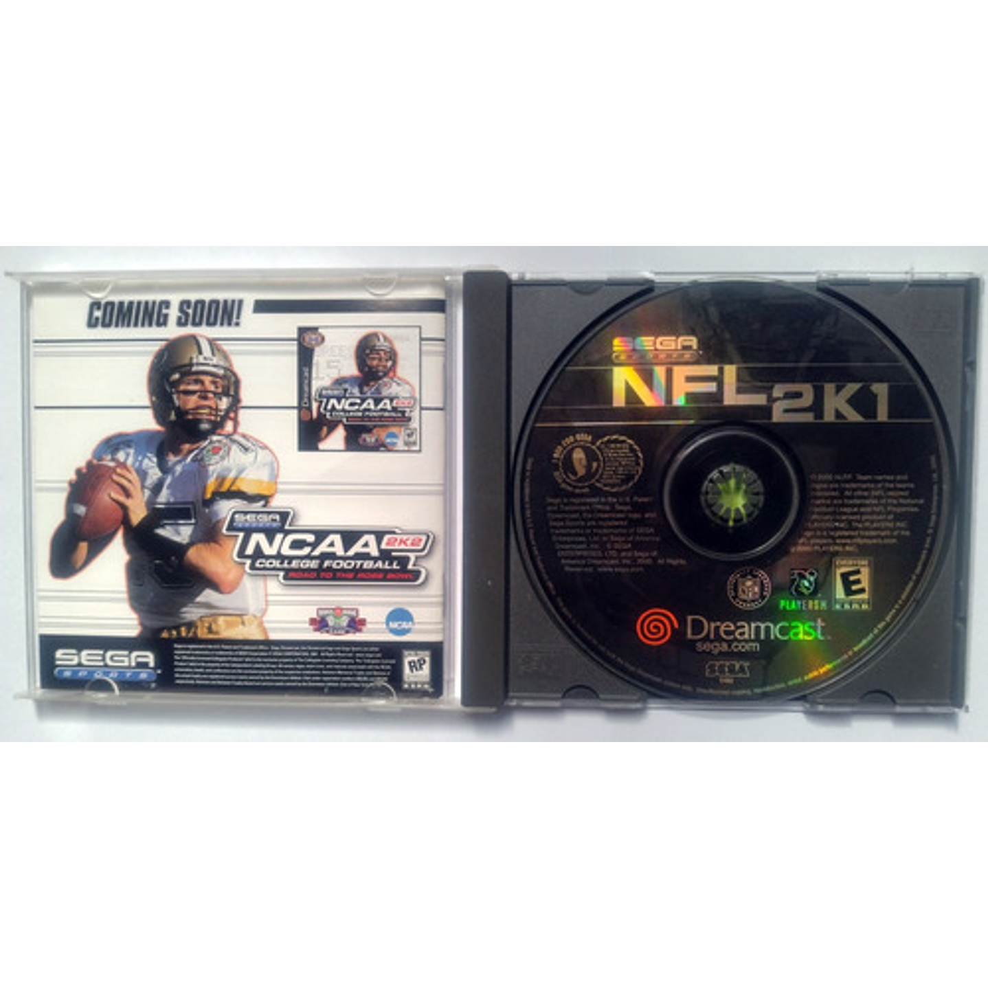 Sega Nfl 2k1 Dreamcast 3