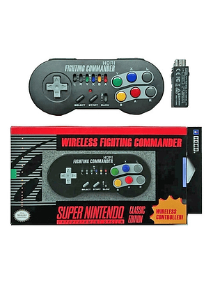 Control Hori Fighting Commander Snes Mini