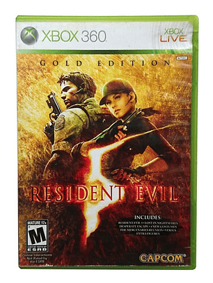 Resident Evil 5 Gold Edition Xbox 360  