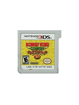 Donkey Kong Returns 2ds 3ds