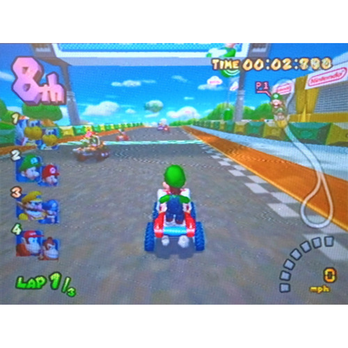 Mario Kart Dash Gamecube 7