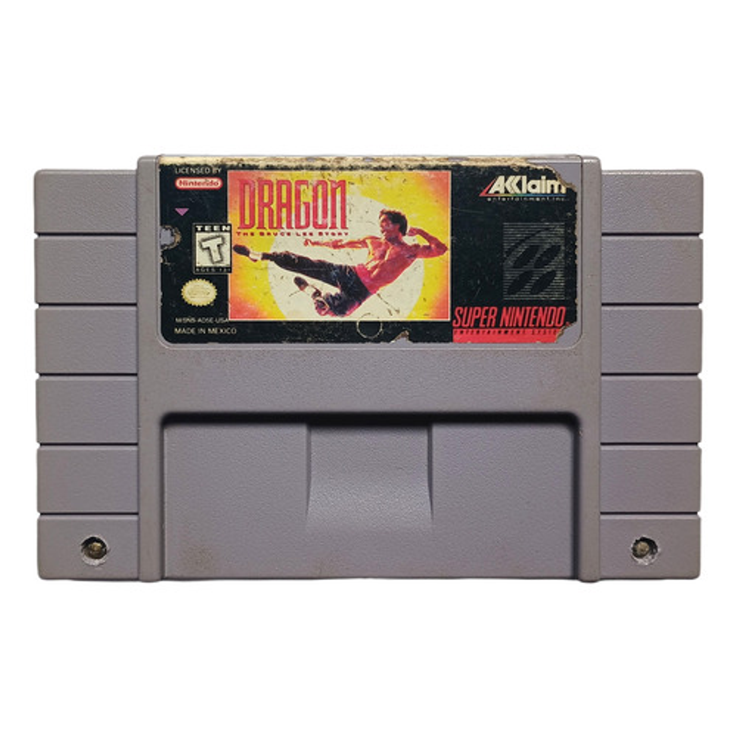 Dragon Bruce Lee Story Snes 1