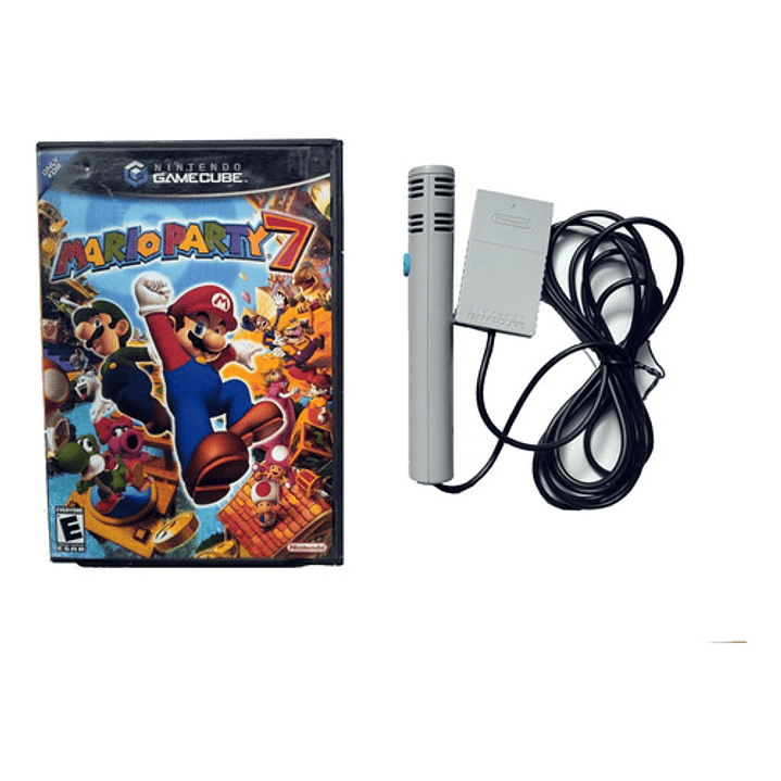 Mario Party 7 Con Microfono Gamecube 1