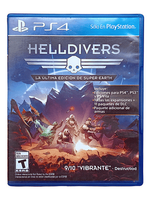 Helldivers Ps4