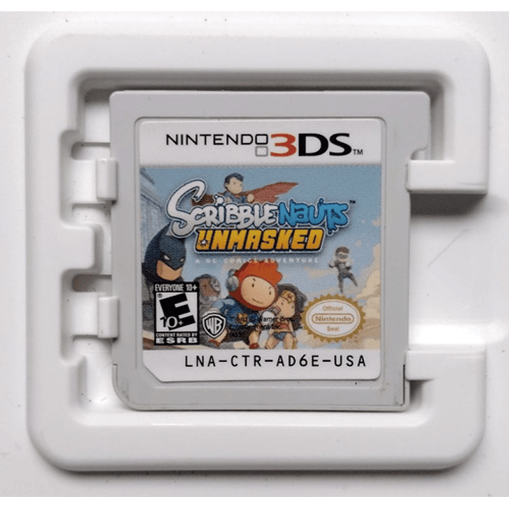 Scribblenauts Unmasked 3ds 3