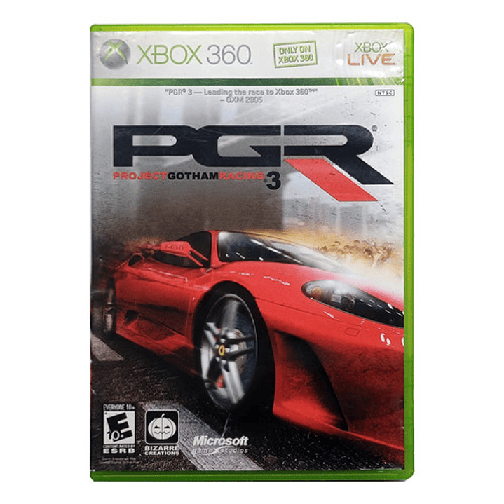 Pgr3 Project Gotham Racing 3 Xbox 360 1